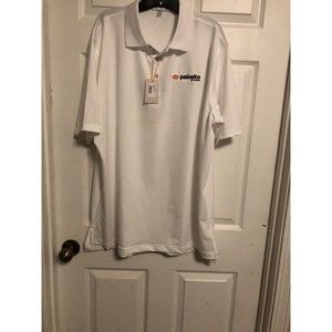 Peter Millar Summer Comfort Polo Short Sleeve Shirt Men's White Size XL NWT